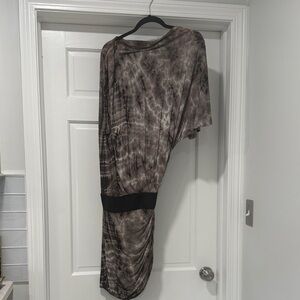 Tie-Dye Asymmetrical Dress